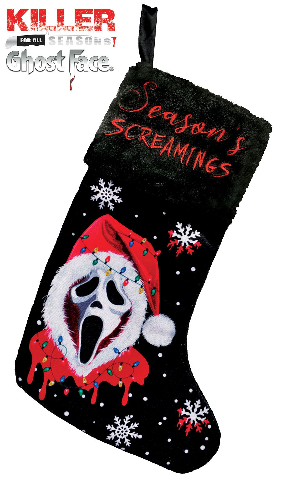 GhostFace Christmas Stockings - 2 Styles