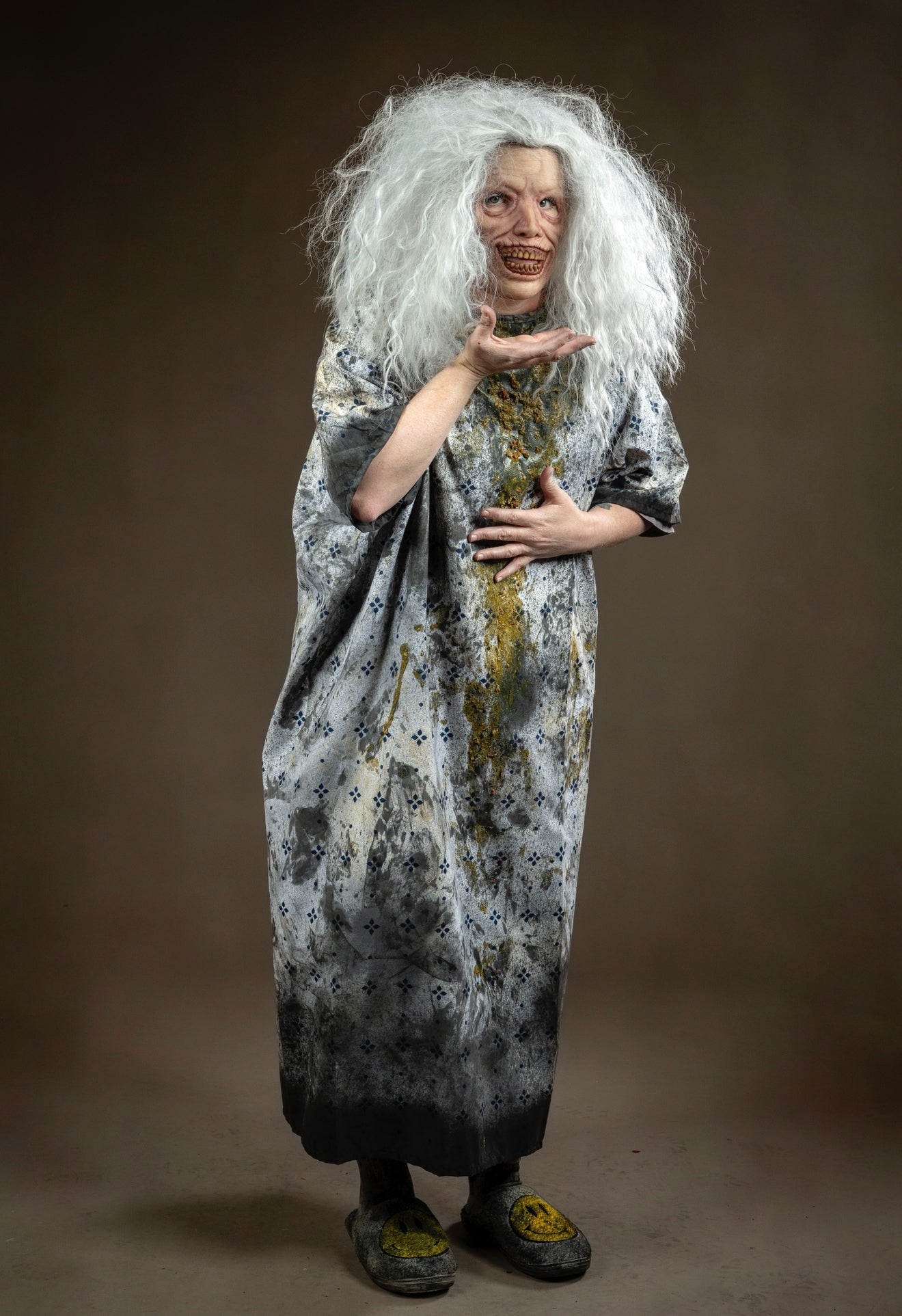 Hospital Gown with Vomit Costume