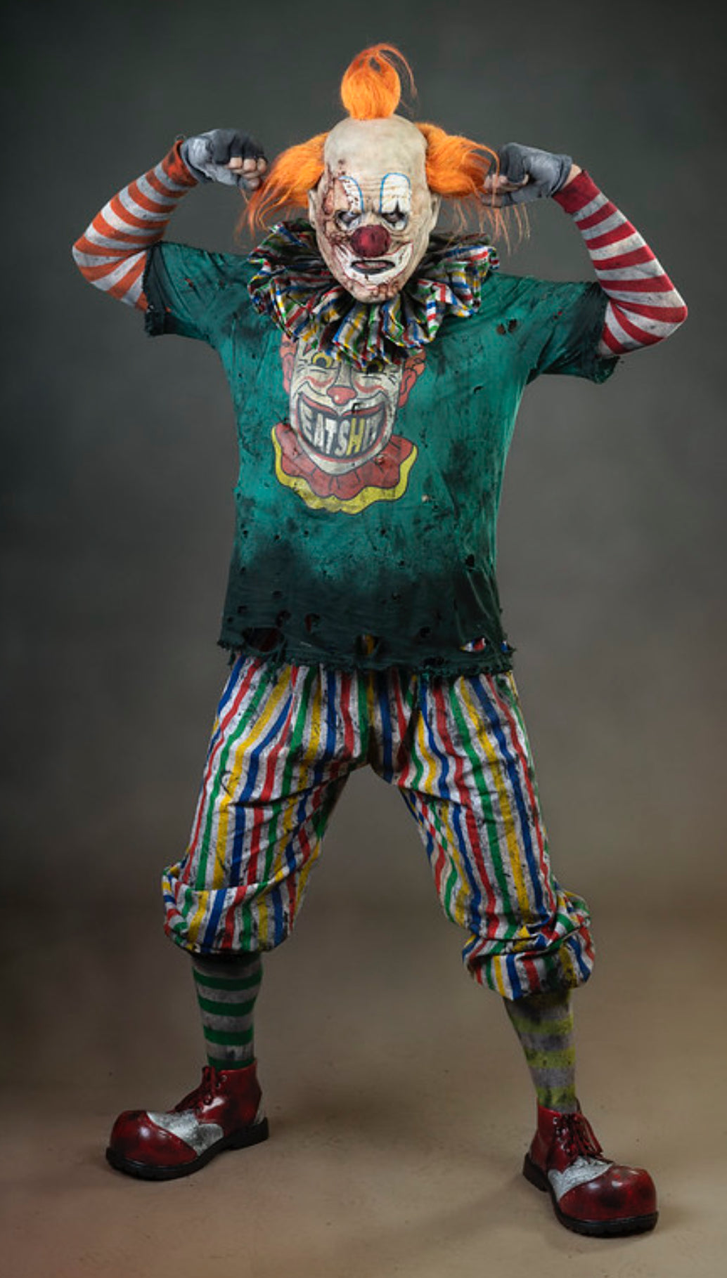 Greasepaint Hooligans Sh!t for Brains Clown Costume