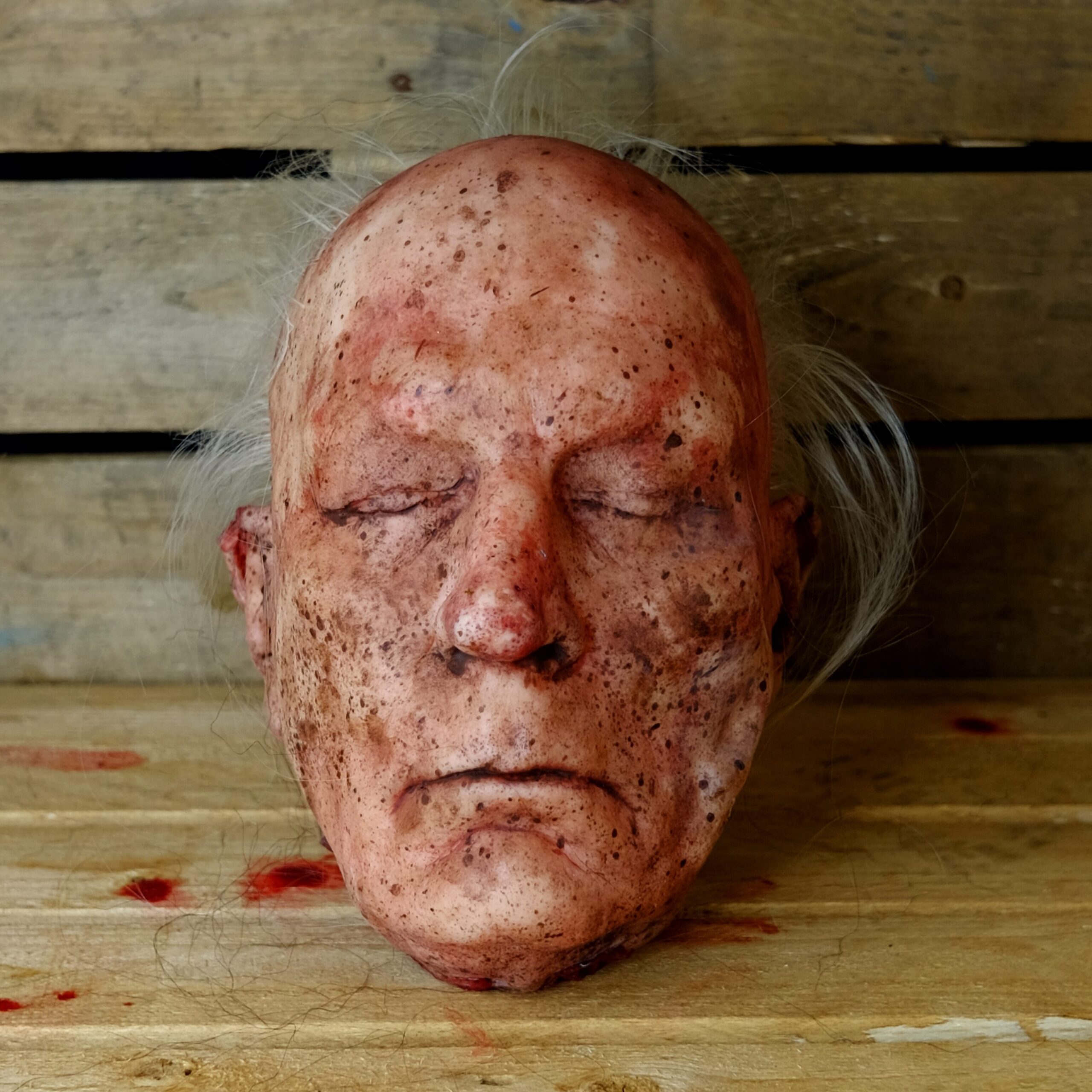 Realistic Severed Silicone Head - Roger
