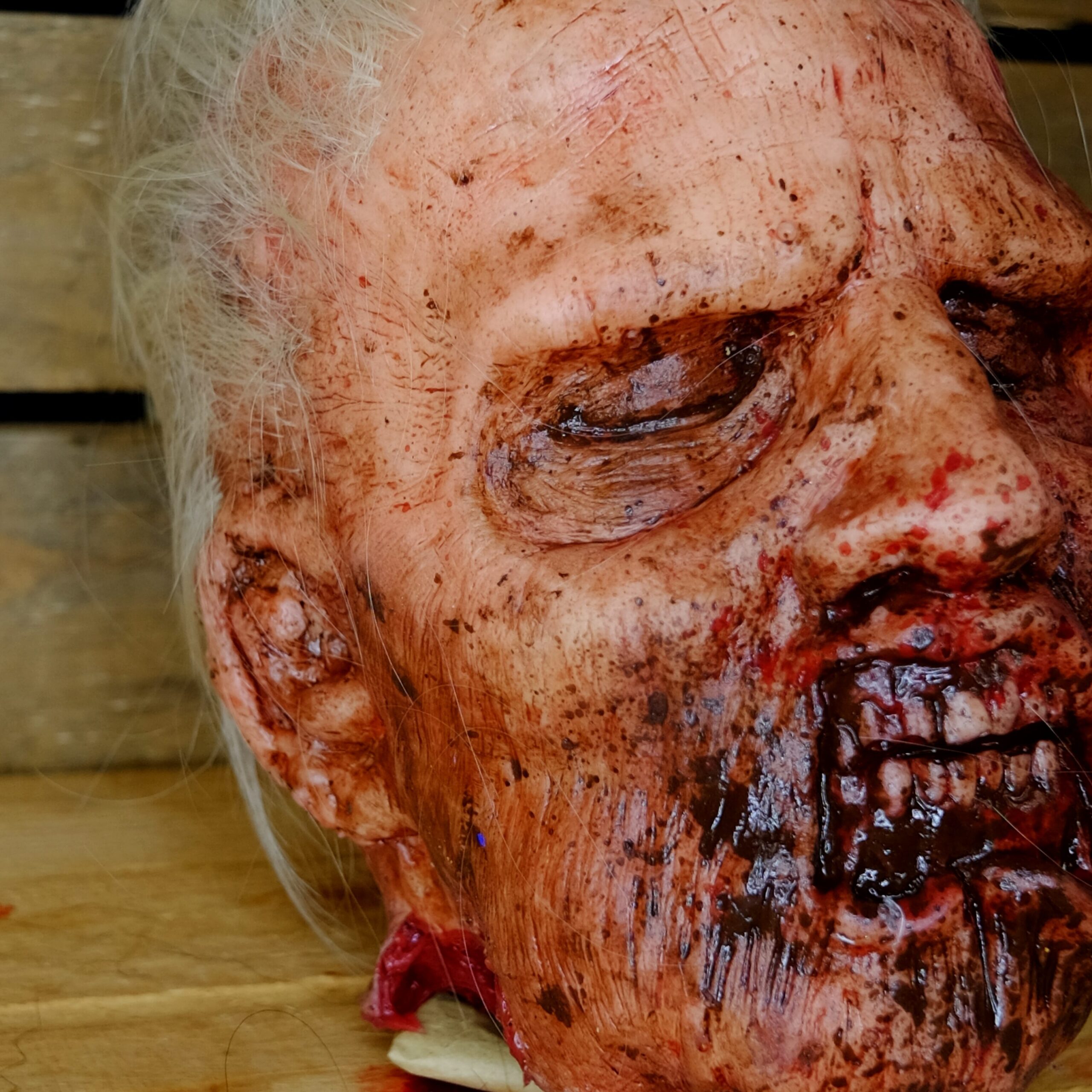 Realistic Severed Zombie Head - Decay
