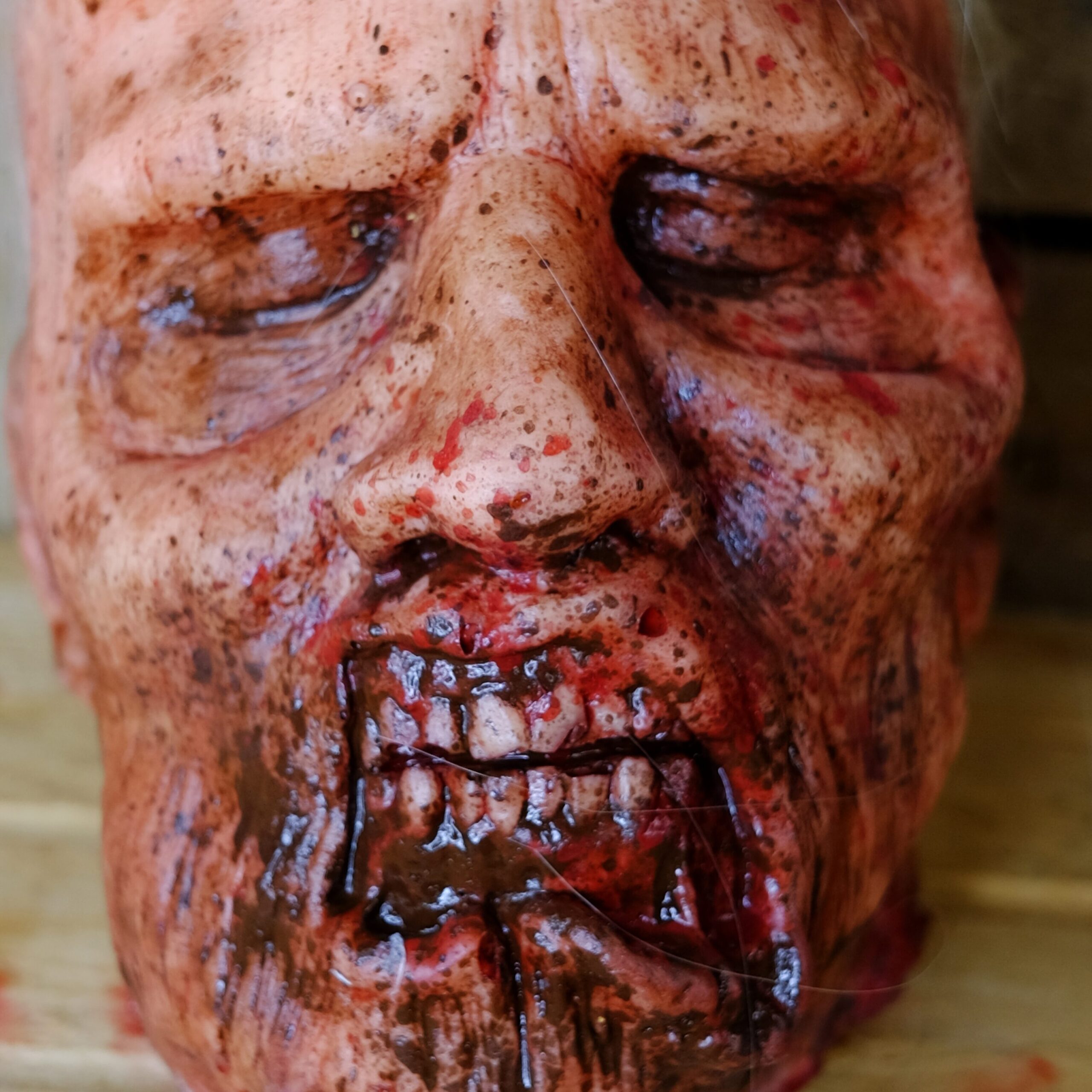 Realistic Severed Zombie Head - Decay