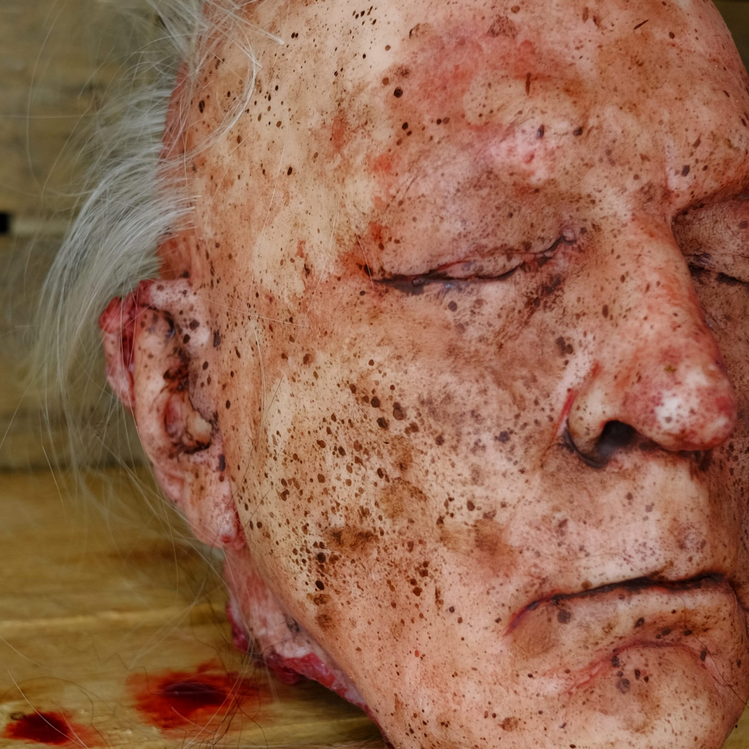 Realistic Severed Silicone Head - Roger