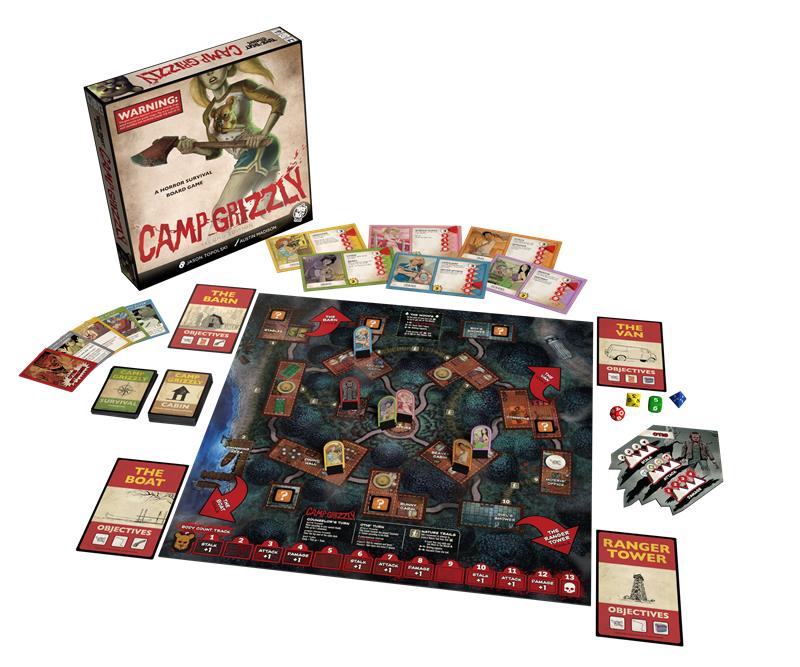 Camp Grizzly Board Game (Second Edition Reprint)