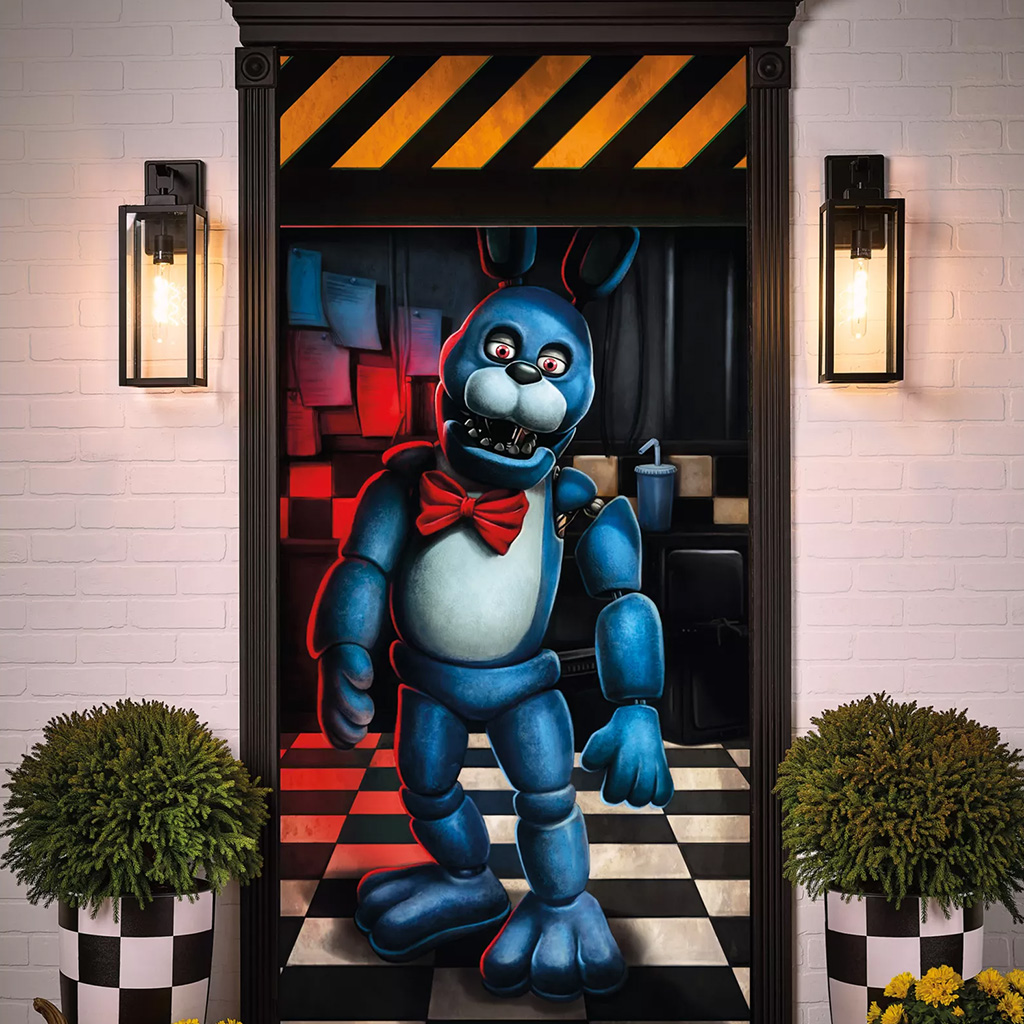 Five Nights at Freddy's Door Cover (Spirit Halloween)