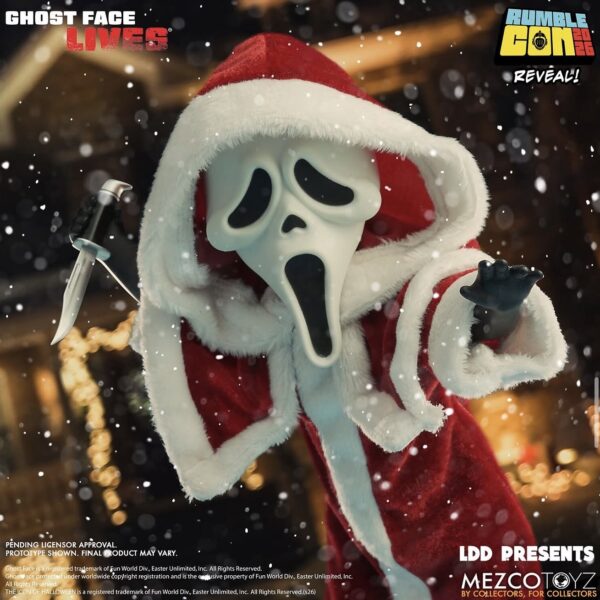 MEZCO Living Dead Dolls Christmas GhostFace