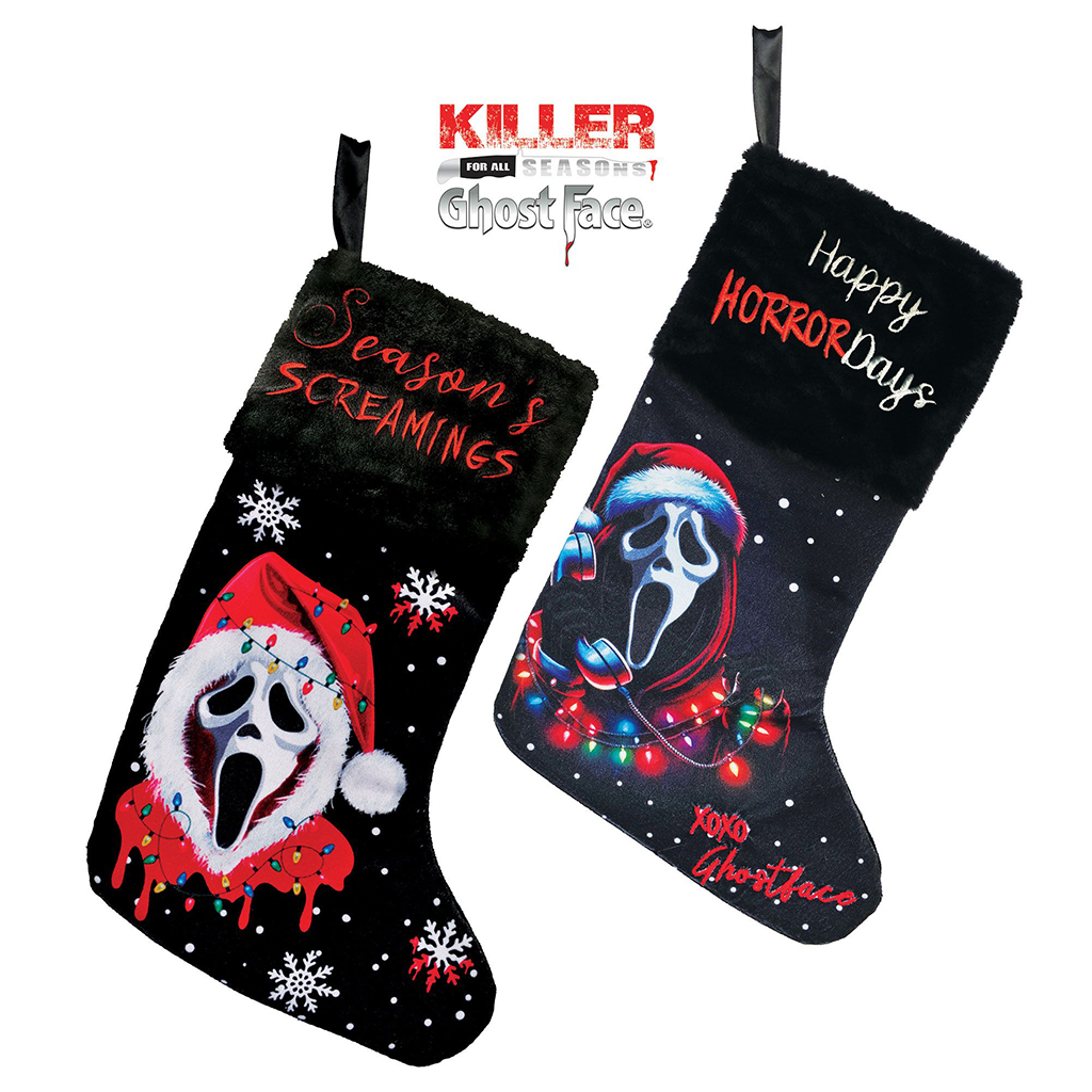 GhostFace Christmas Stockings - 2 Styles