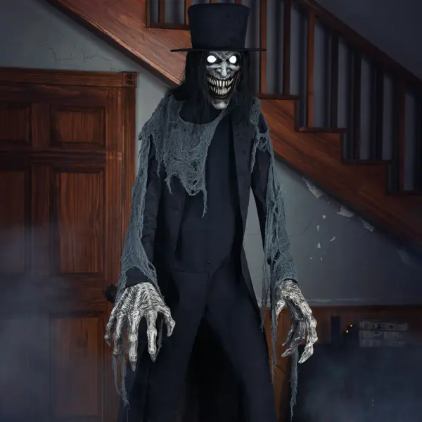 7ft Bavroga the Shadow Man Halloween Animatronic