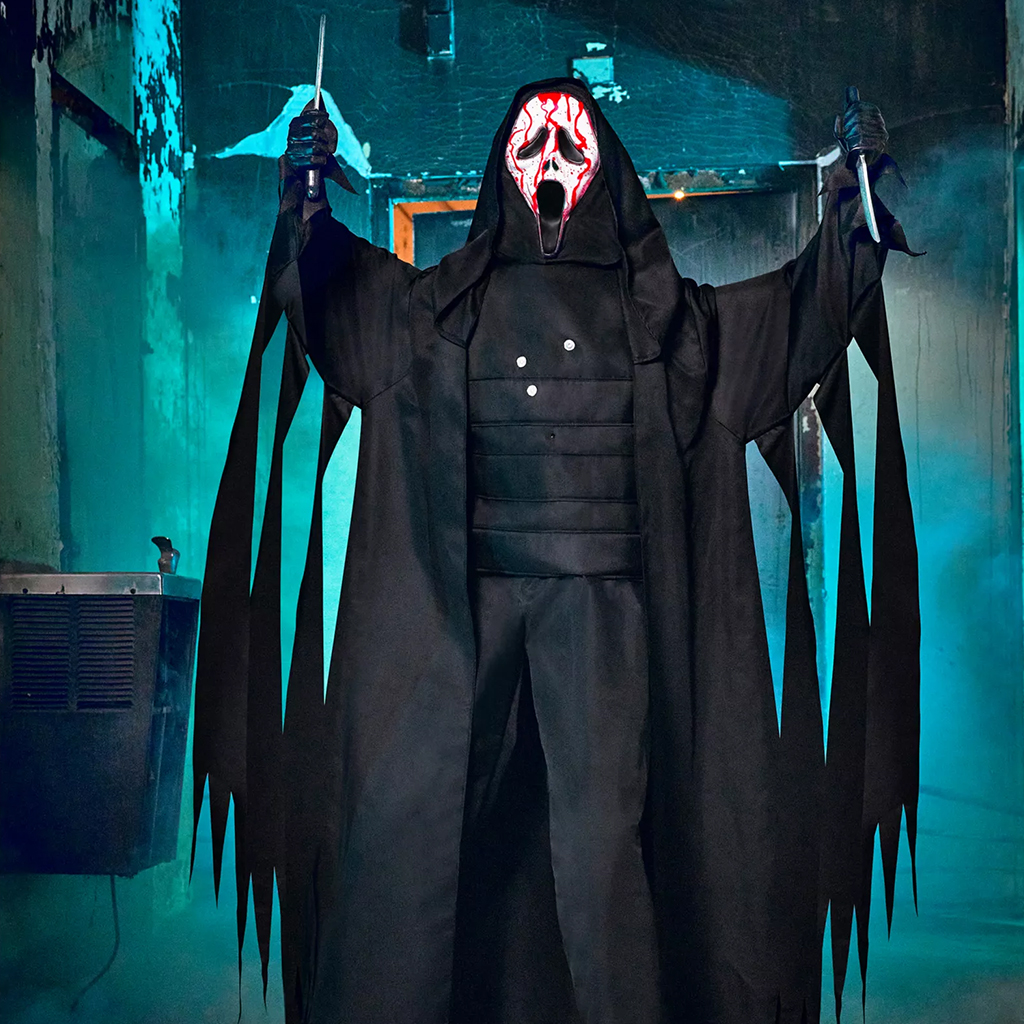 Animatronique d'Halloween GhostFace Saignant 2,07 m (Spirit Halloween 2026)