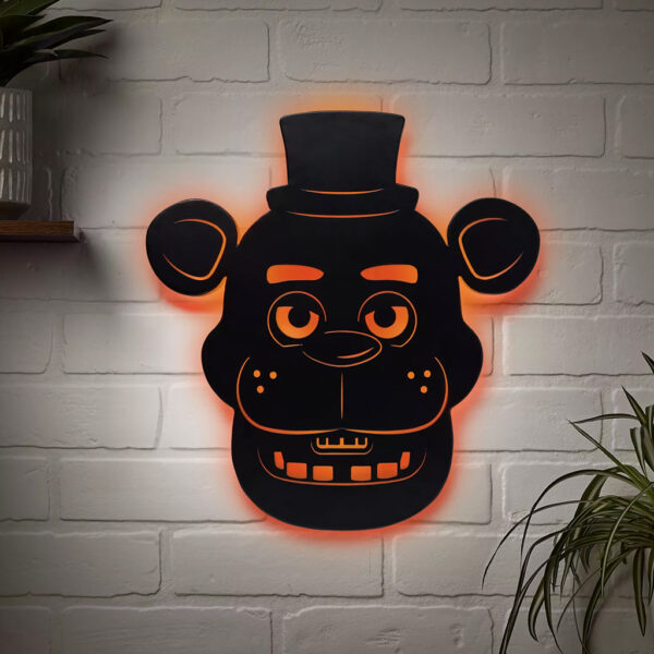 Five Nights at Freddy's LED Light-Up Sign