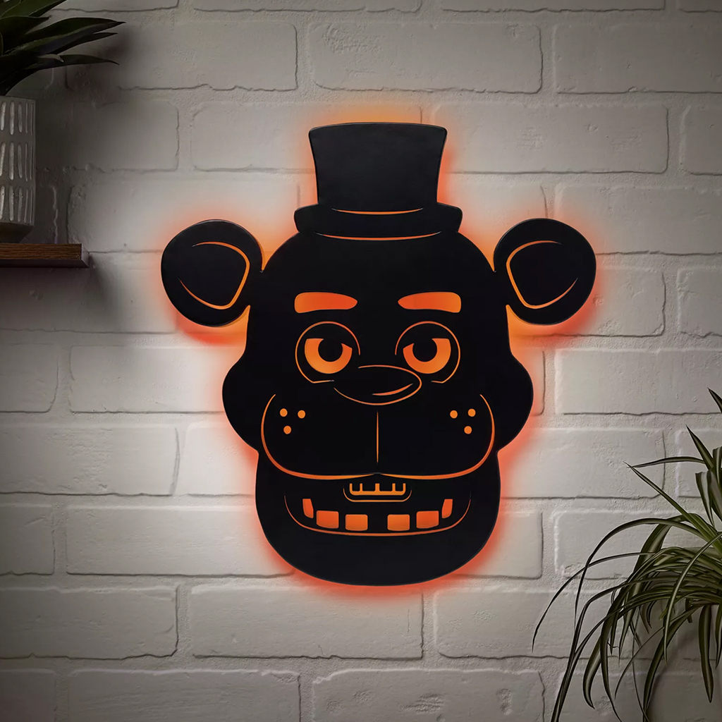 Five Nights at Freddy's LED Light-Up Sign (Spirit Halloween)