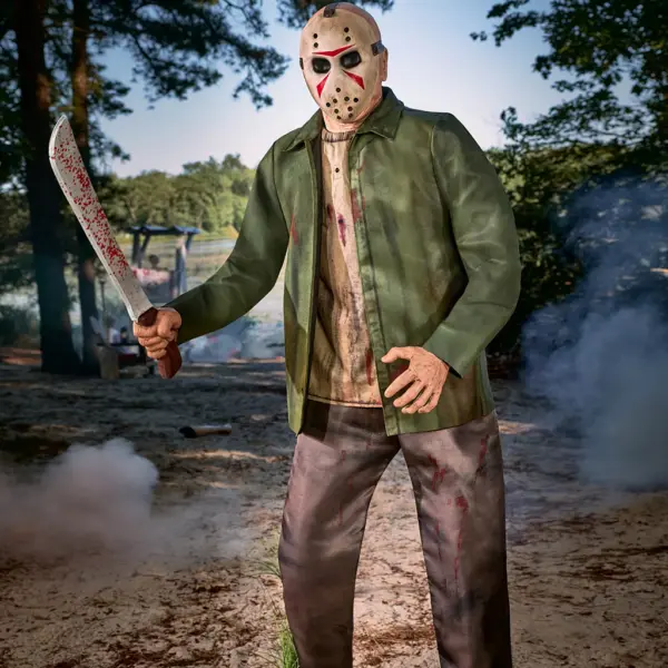 6 Fuß großer Jason Voorhees Halloween Animatronic (Spirit Halloween)