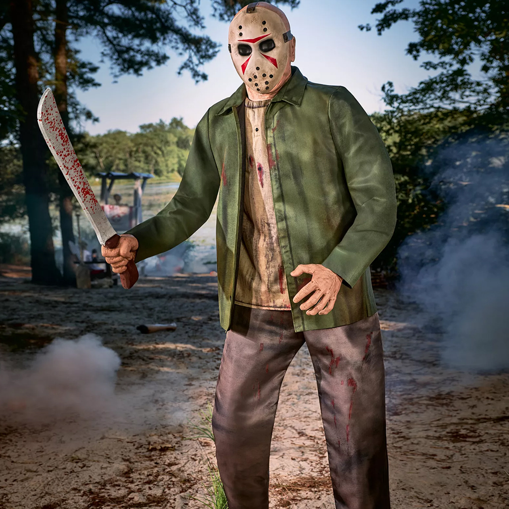 6 Fuß großer Jason Voorhees Halloween Animatronic (Spirit Halloween)