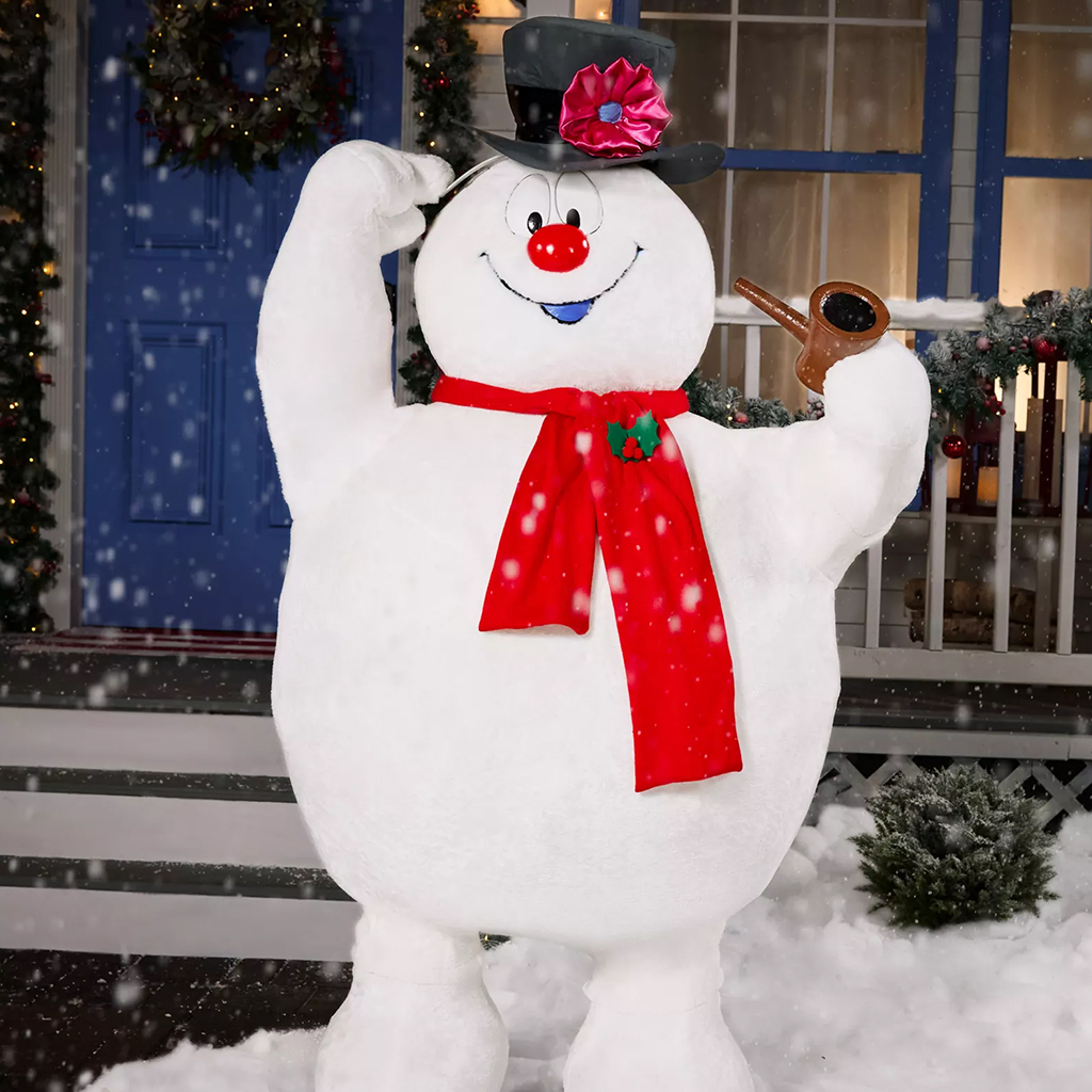 5.8ft Frosty the Snowman Animatronic