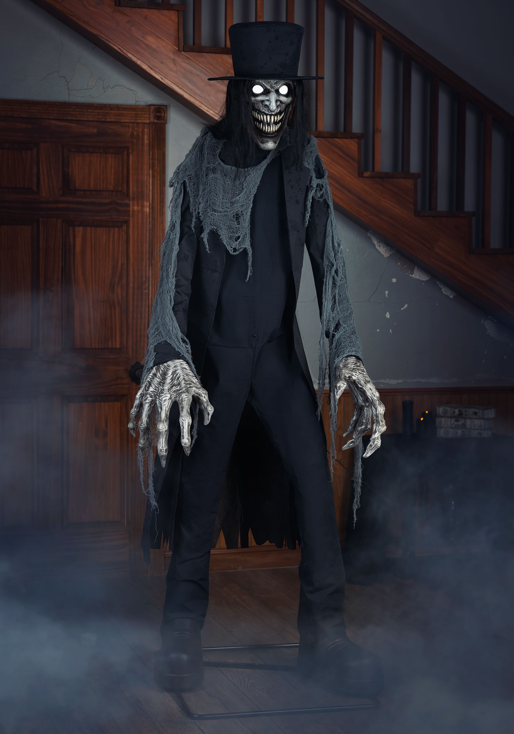 7ft Bavroga the Shadow Man Halloween Animatronic