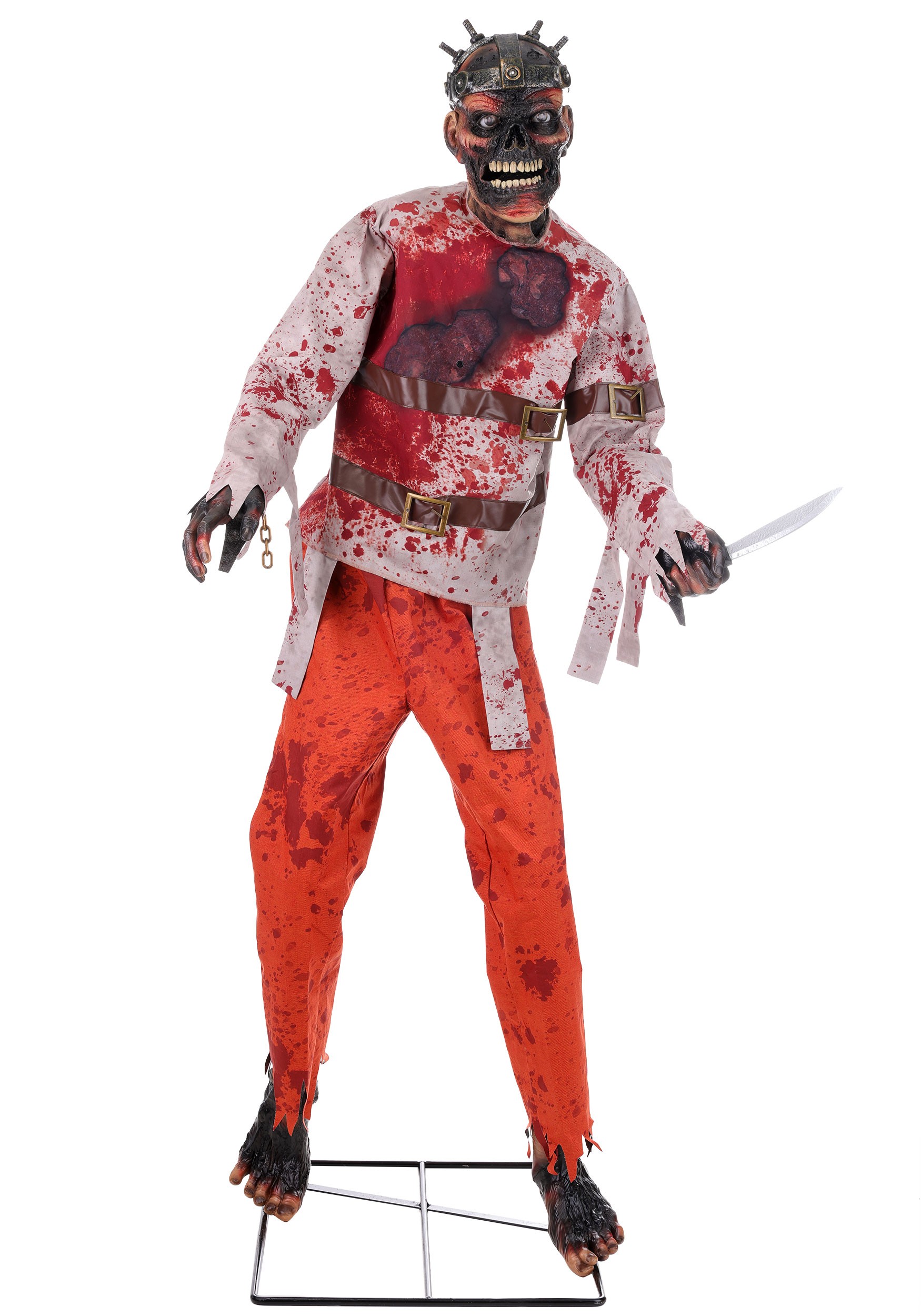 6ft Breaker Bill the Escaped Convict Halloween Animatronic
