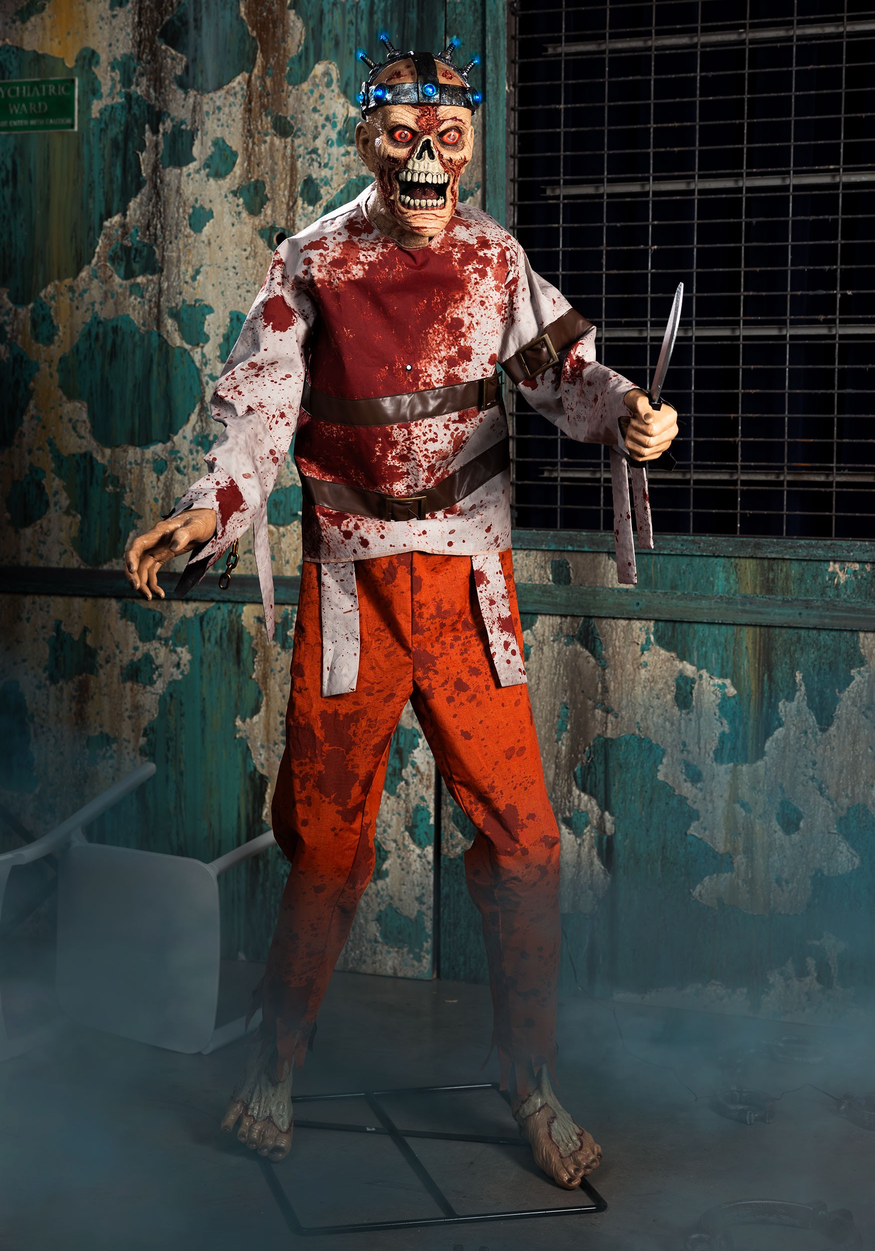 6ft Breaker Bill the Escaped Convict Halloween Animatronic