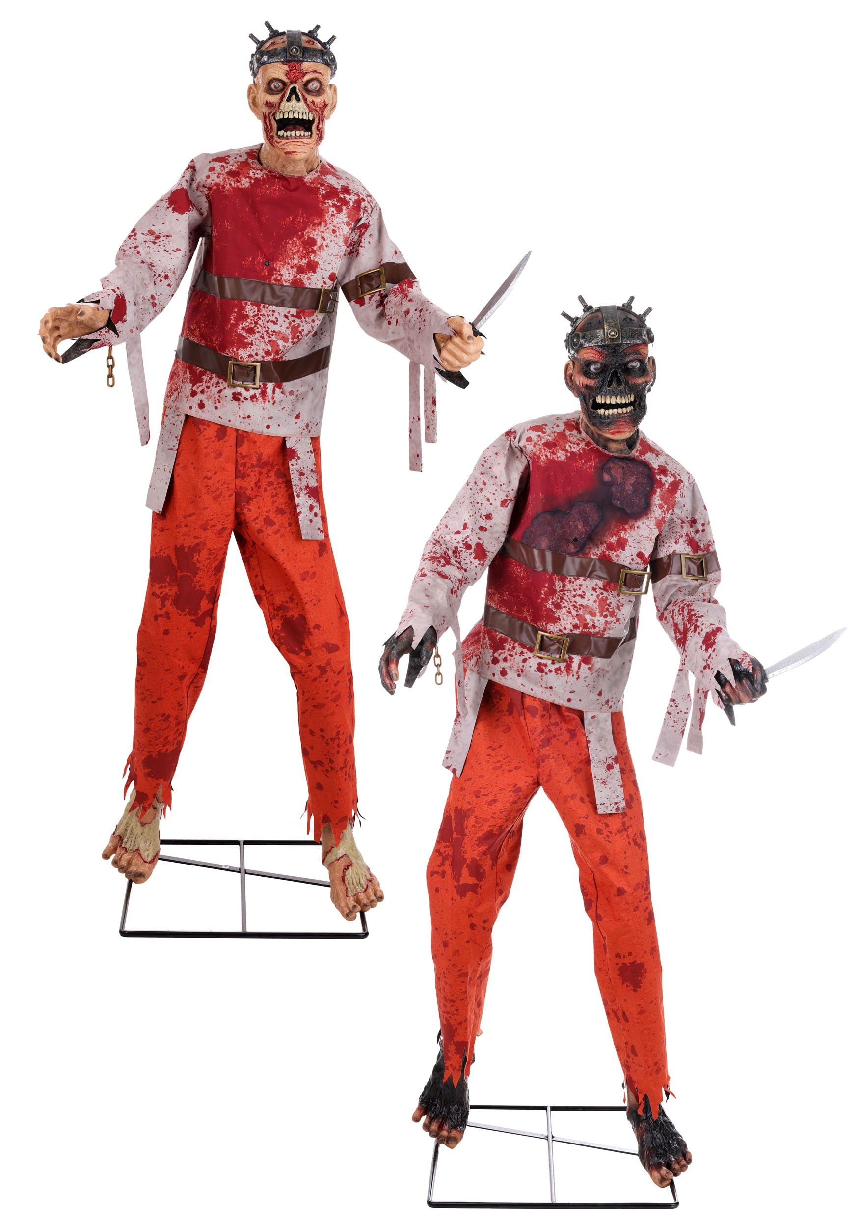 6ft Breaker Bill the Escaped Convict Halloween Animatronic