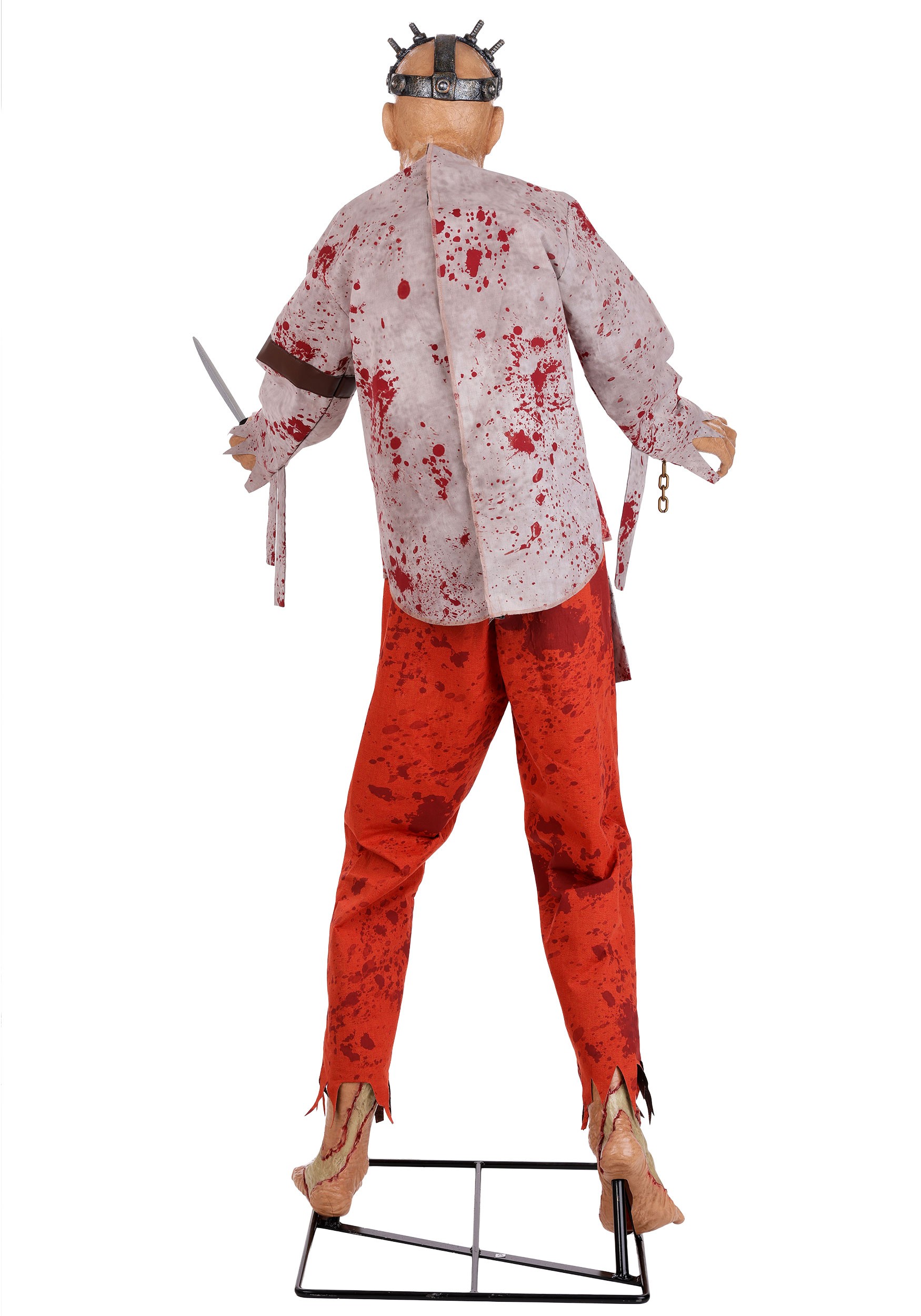 6ft Breaker Bill the Escaped Convict Halloween Animatronic