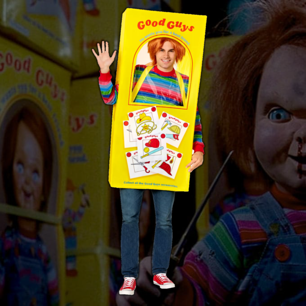 Costume de boîte Chucky (Spirit Halloween)