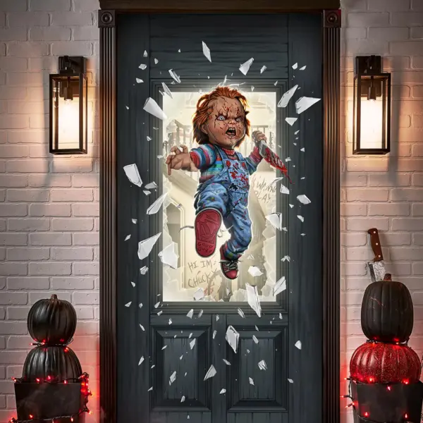 Chucky-Türabdeckung (Spirit Halloween)