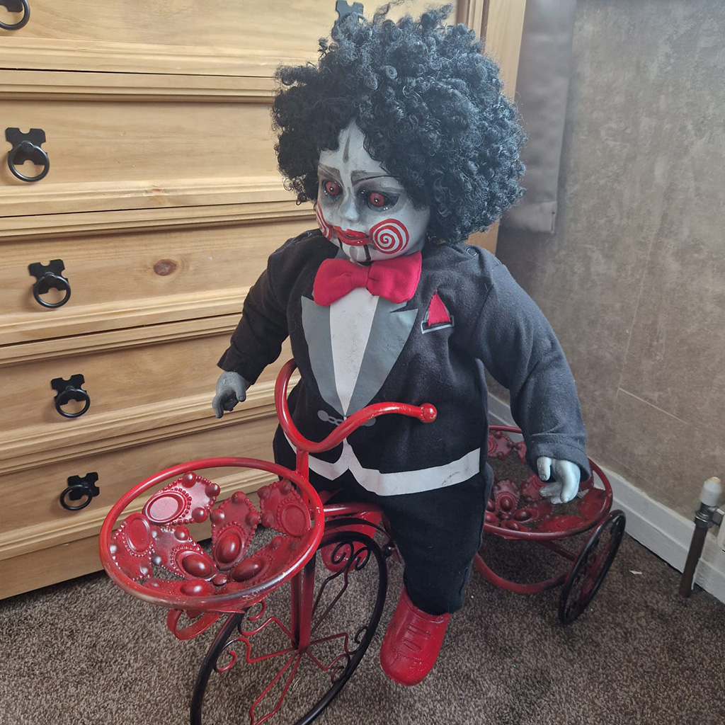 OOAK Scary Horror Doll - Spiral & Trike