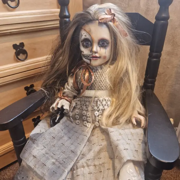 OOAK Scary Horror Doll - Weeping Willow