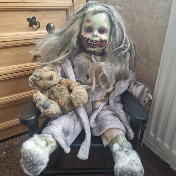 OOAK Scary Horror Doll - Zombie Girl