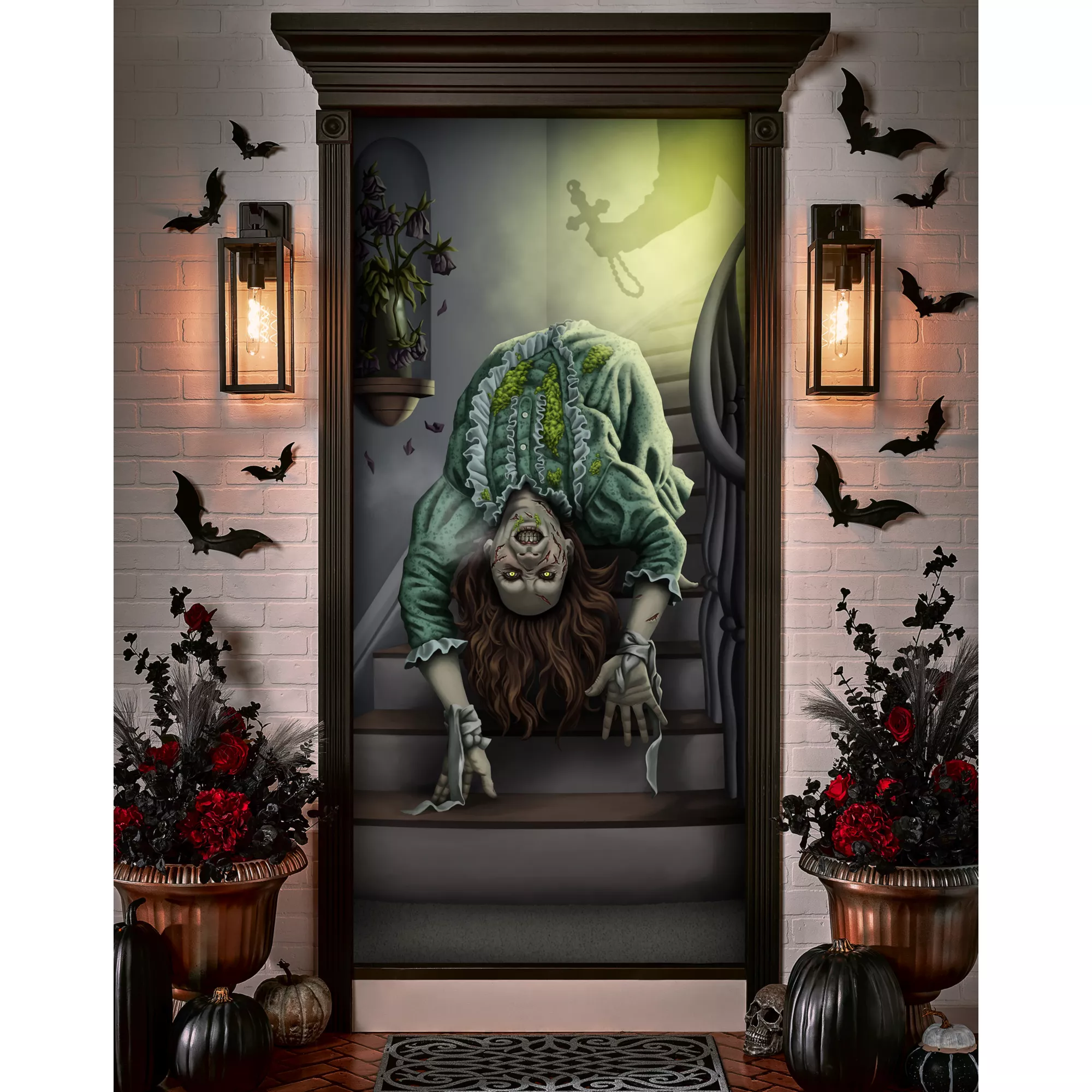 The Exorcist Door Cover (Spirit Halloween)