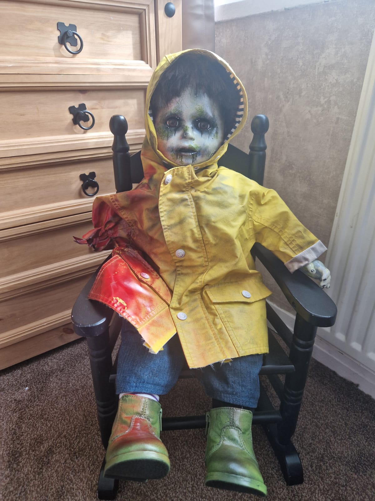 OOAK Scary Horror Doll - George