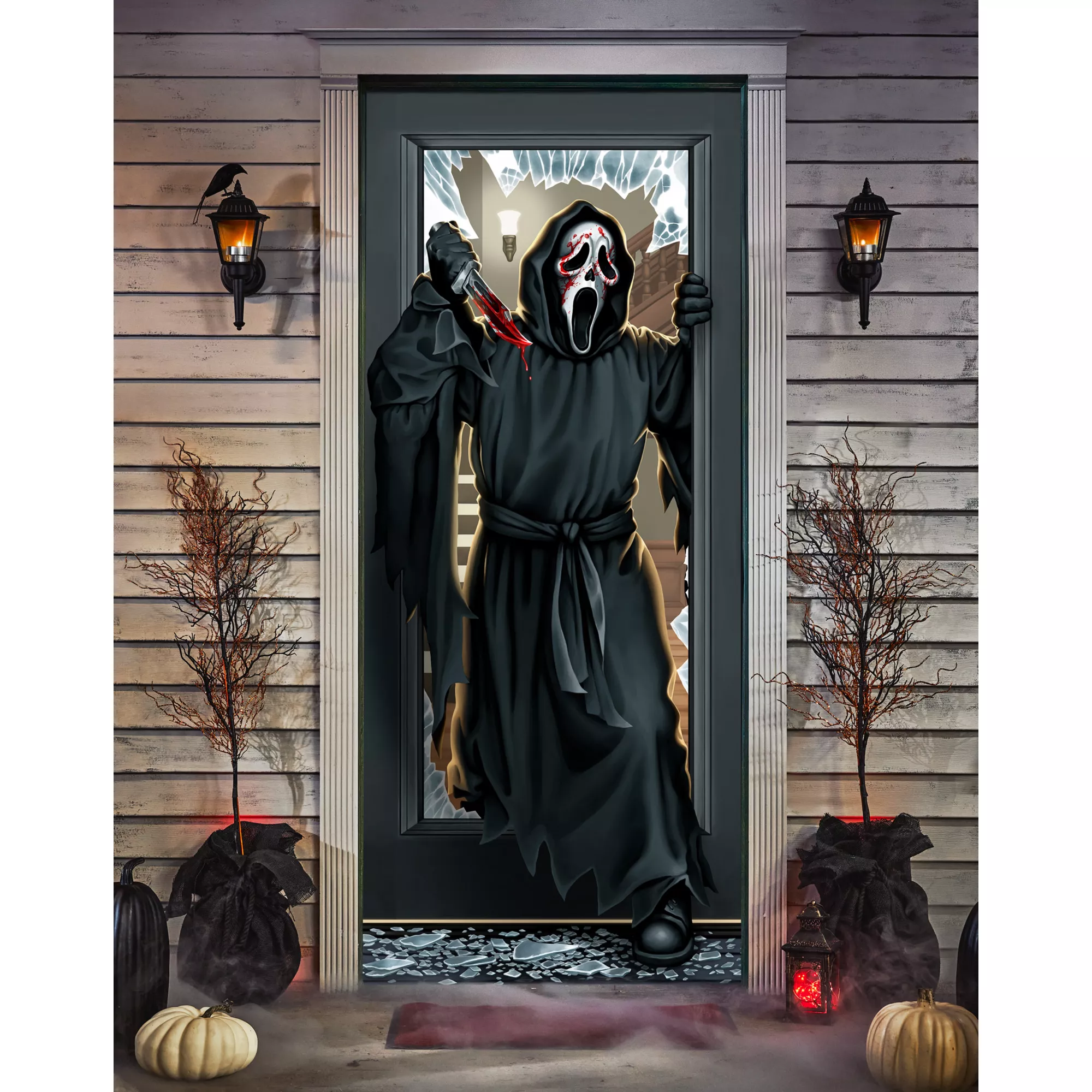 GhostFace Door Cover (Spirit Halloween)