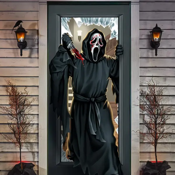 GhostFace Türabdeckung (Spirit Halloween)