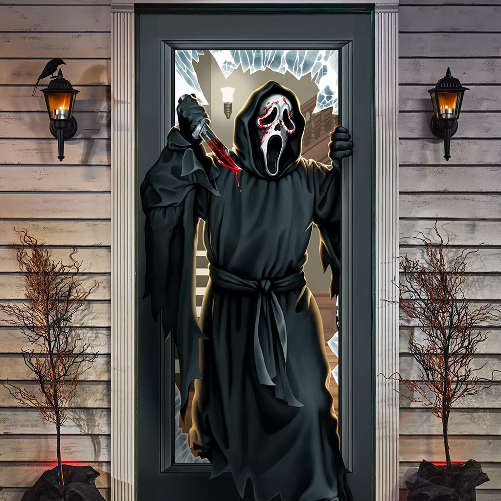 GhostFace Door Cover (Spirit Halloween)