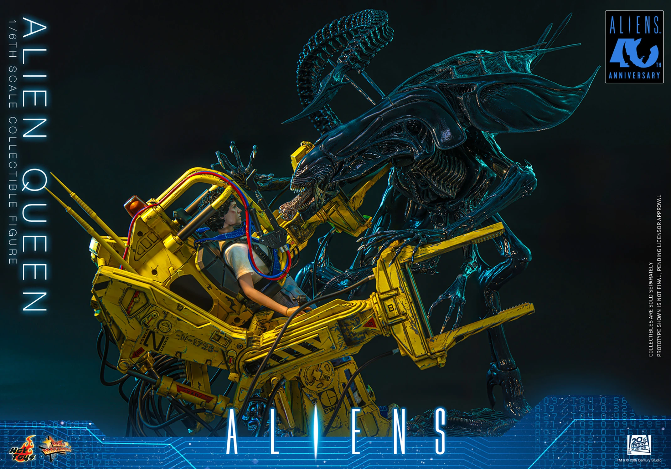 Hot Toys Aliens 40th Anniversary - Alien Queen 1/6 Scale Action Figure