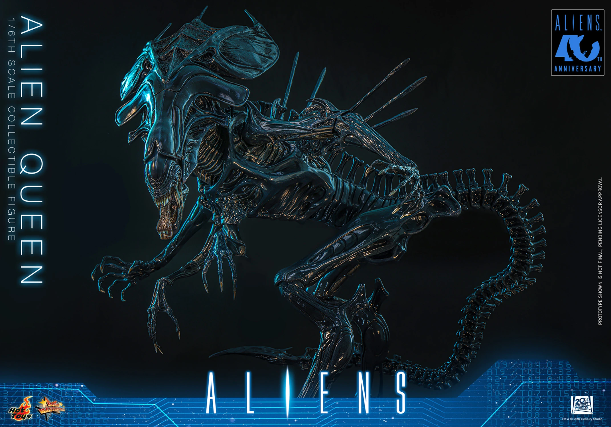 Hot Toys Aliens 40th Anniversary - Alien Queen 1/6 Scale Action Figure