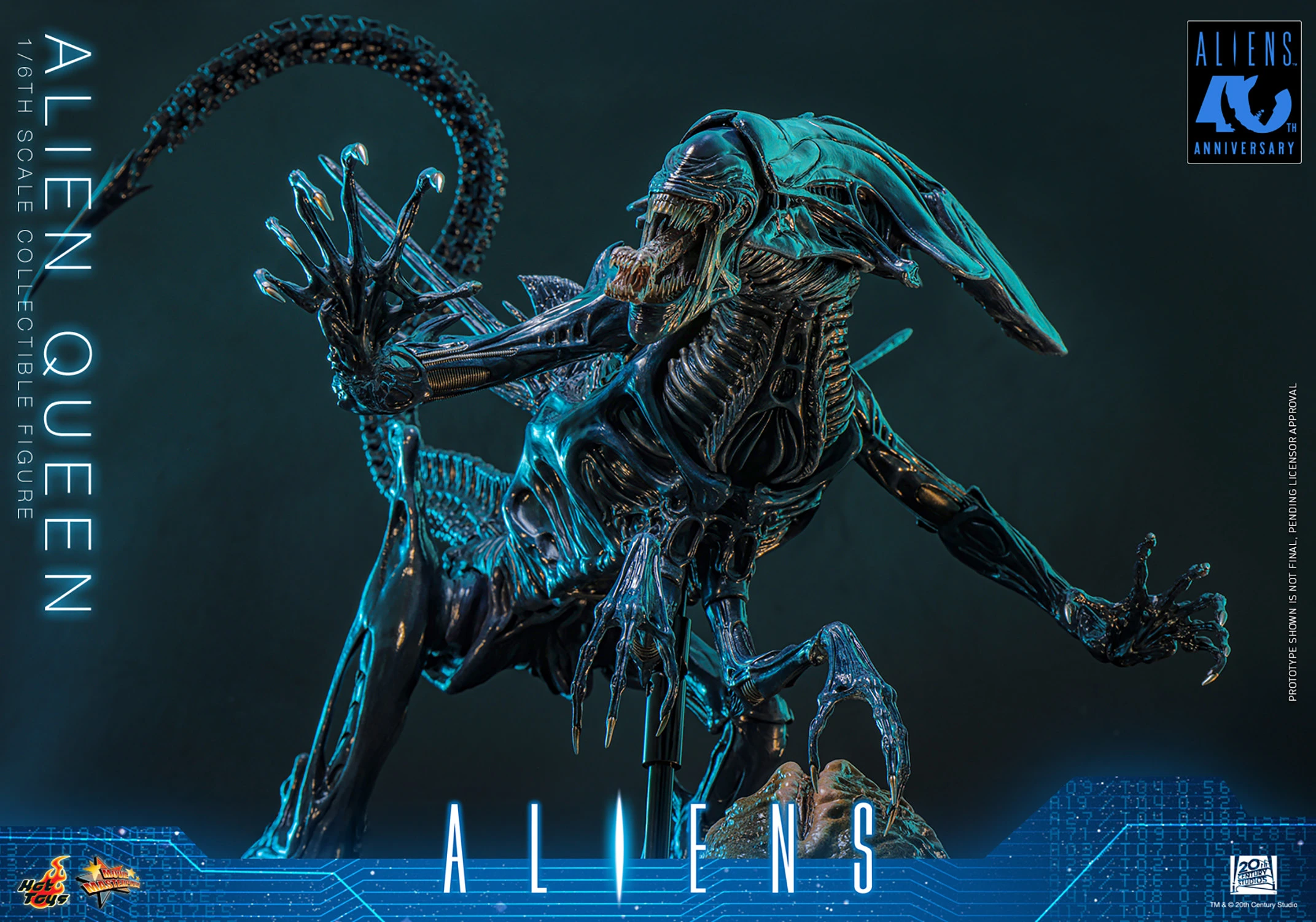 Hot Toys Aliens 40th Anniversary - Alien Queen 1/6 Scale Action Figure