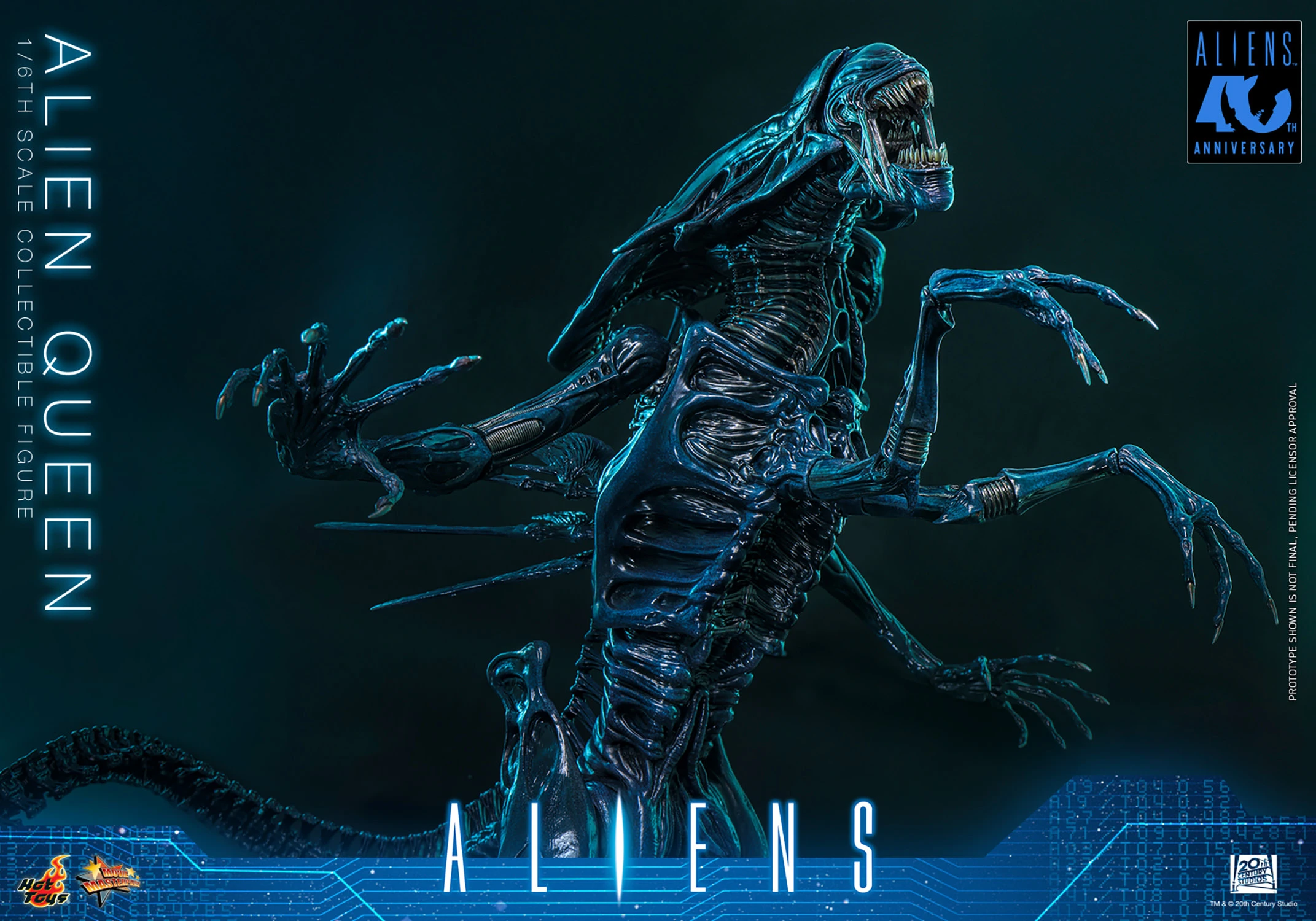 Hot Toys Aliens 40th Anniversary - Alien Queen 1/6 Scale Action Figure