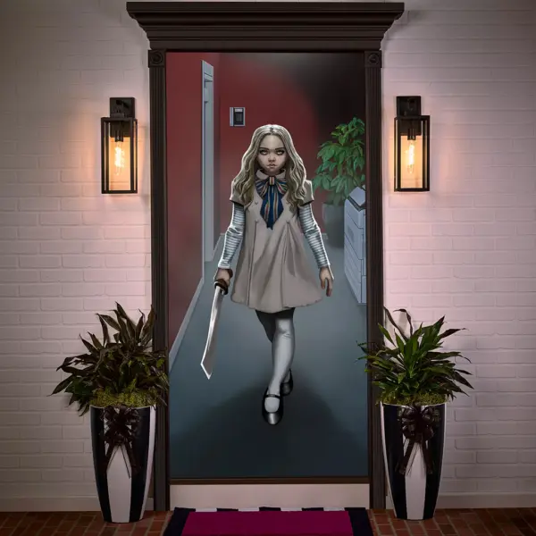 M3GAN Türabdeckung (Spirit Halloween)