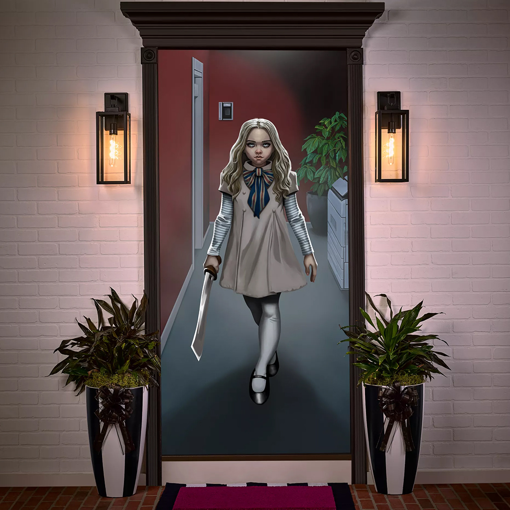 M3GAN Door Cover (Spirit Halloween)
