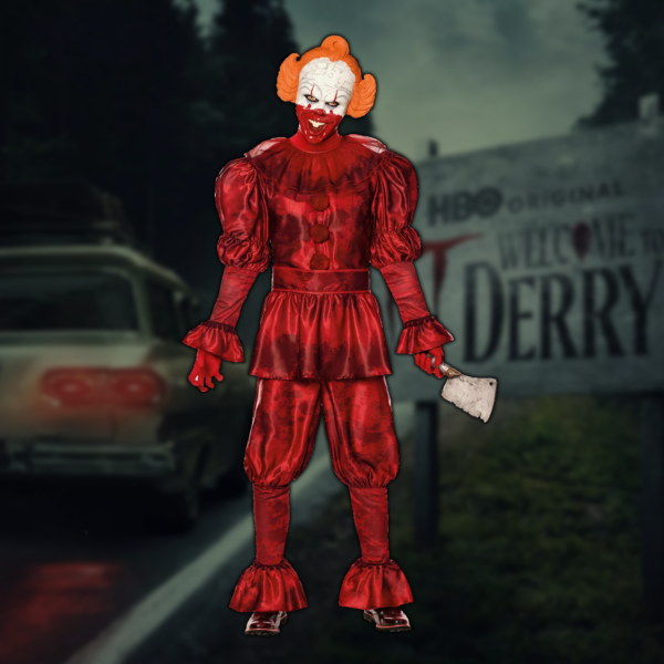 IT: Welcome to Derry Bloody Pennywise Halloween Costume