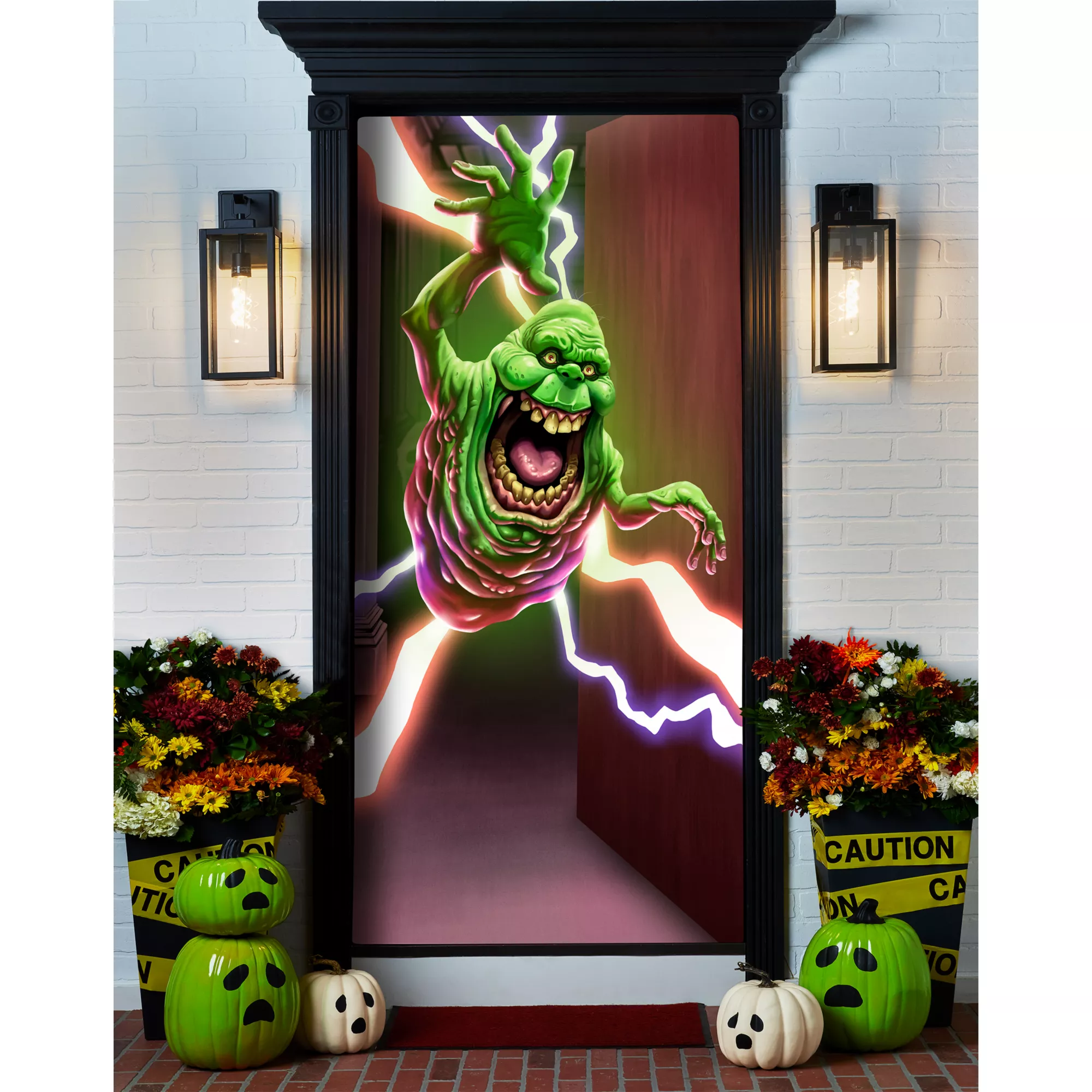 Ghostbusters - Slimer Door Cover (Spirit Halloween)