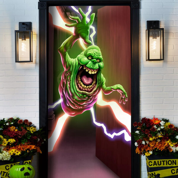 Ghostbusters - Slimer Door Cover (Spirit Halloween)