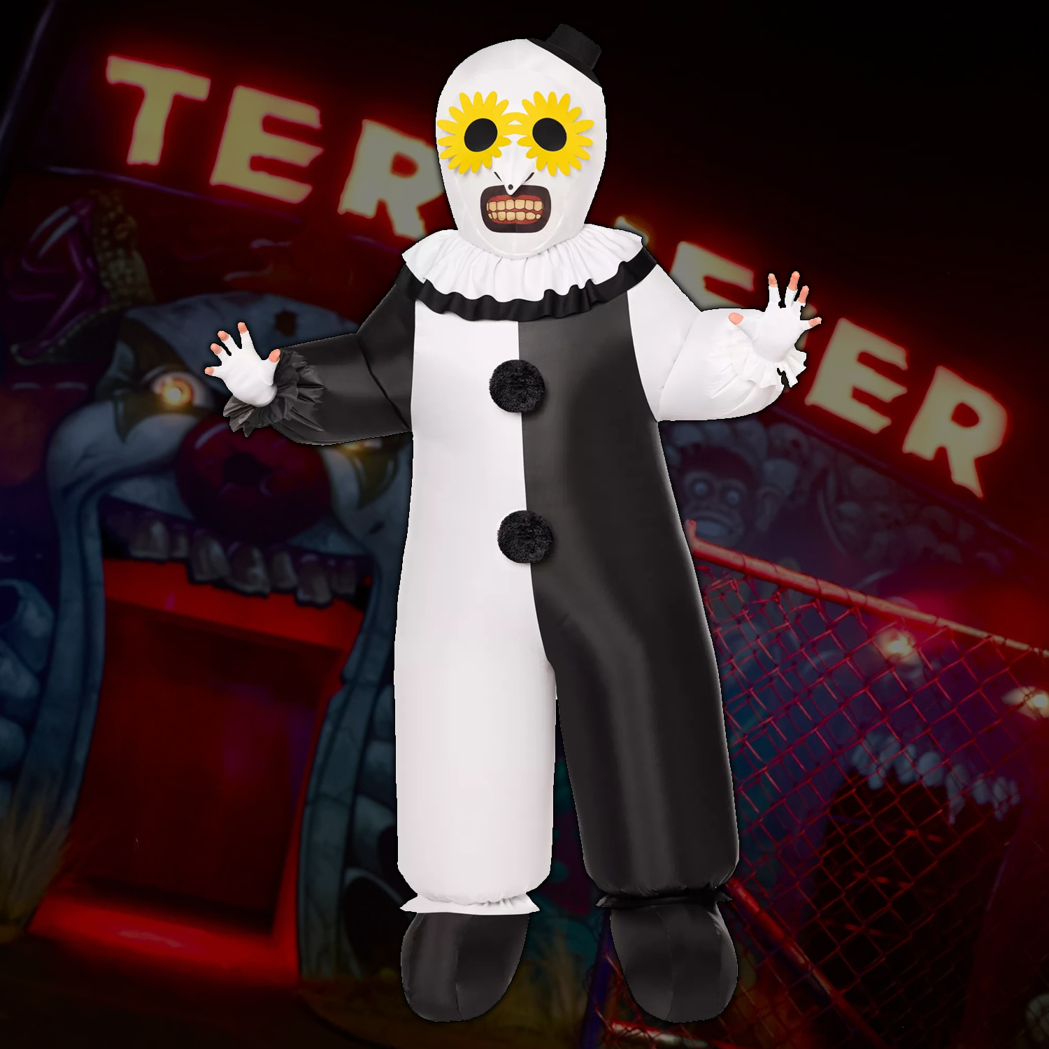 Terrifier - Art the Clown Inflatable Costume (Spirit Halloween)