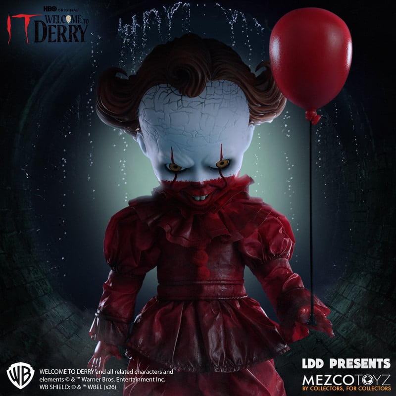 MEZCO Living Dead Dolls It: Welcome to Derry - Pennywise