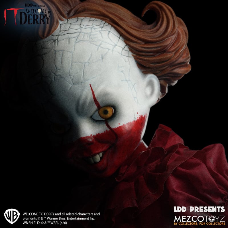 MEZCO Living Dead Dolls It: Welcome to Derry - Pennywise