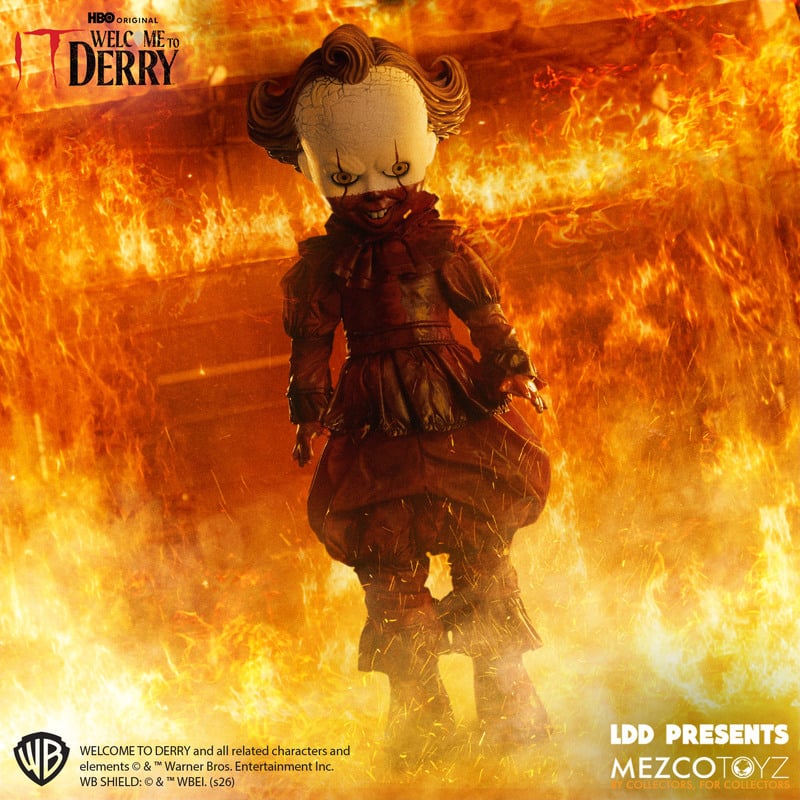MEZCO Living Dead Dolls It: Welcome to Derry - Pennywise