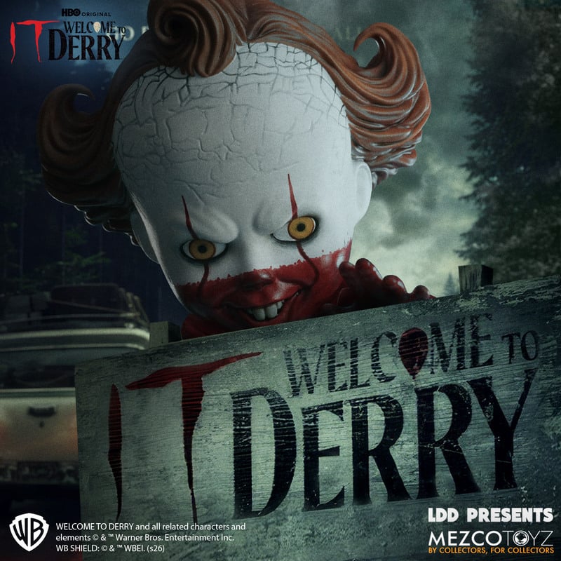 MEZCO Living Dead Dolls It: Welcome to Derry - Pennywise