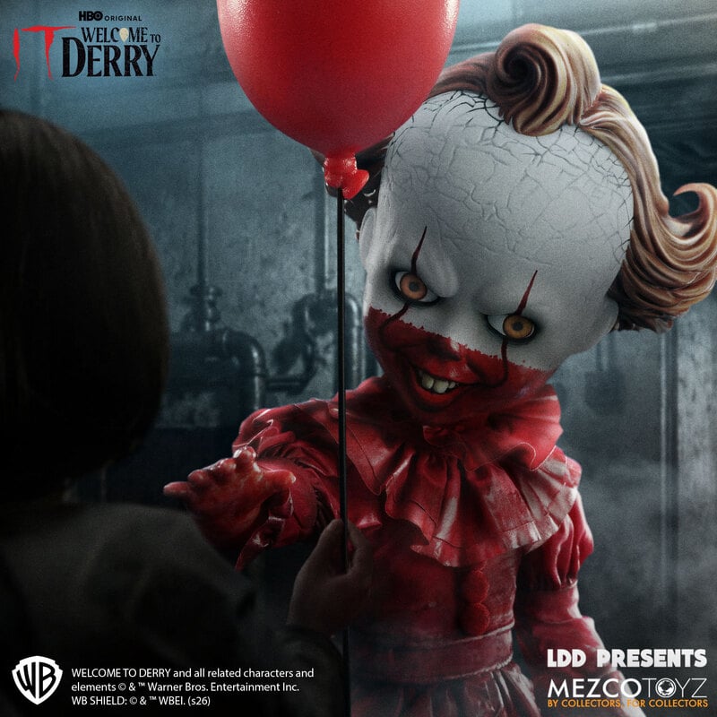 MEZCO Living Dead Dolls It: Welcome to Derry - Pennywise