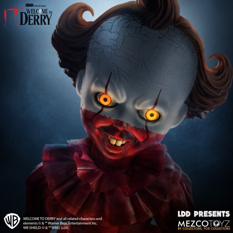 MEZCO Living Dead Dolls It: Welcome to Derry - Pennywise