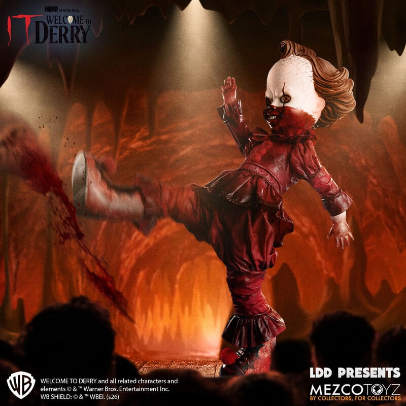 MEZCO Living Dead Dolls It: Welcome to Derry - Pennywise